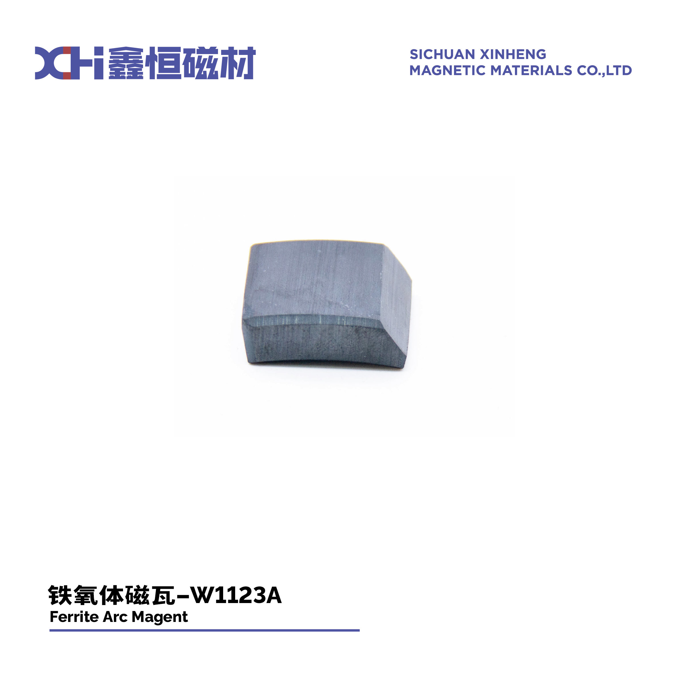 Really Strong Magnets Y30 Y33 Sintered Permanent Magnet Ferrite For Fan Motors W1123A